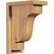 Ekena Millwork Newport Smooth Corbel w/Backplate, Western Red Cedar, 5 1/2"W x 10"D x 14"H COR06X10X14NEW01SWR - alternate 1